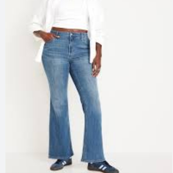 OLD NAVY HIGH RISE WOW FLARE. SZ 14. - Picture 1 of 6